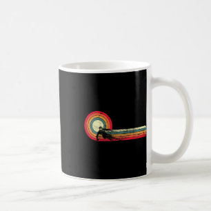 Lustiges Retro-Ski-Vintage 80er 90er Skifahren Abf Kaffeetasse