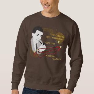 Lustiges Retro Vater-Kaffee-Shirt Sweatshirt