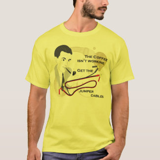 Lustiges Retro Vater-Kaffee-Sprichwort-Shirt T-Shirt
