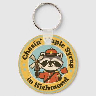 Lustiges Richmond-Geschenk für Ahorn-Liebhaber Schlüsselanhänger