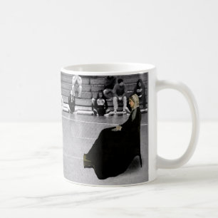 Lustiges Ringen Kaffeetasse