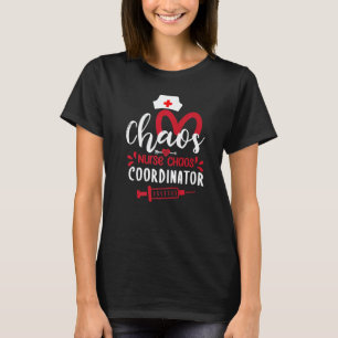Lustiges Rn-Krankenschwester-Zitat Charge Nurse Ch T-Shirt