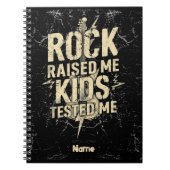 Lustiges Rock-Mutter-Geschenk, Rocker-Mütter, Mutt Notizblock (Vorderseite)