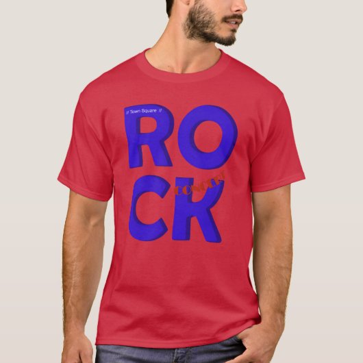 Lustiges Rockkonzert T-Shirt (Vorderseite)