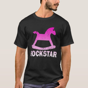 Lustiges Rockstar-Schaukelpferd T-Shirt