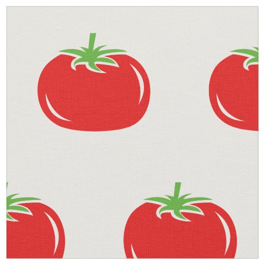Lustiges rotes Gewebe des Tomatemusters DIY Textil Stoff (Nahaufnahme)