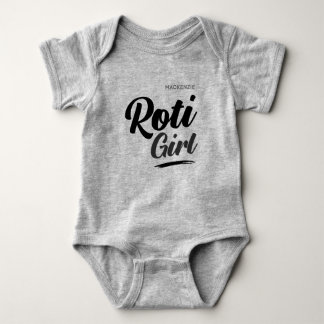 Lustiges ROTI-MÄDCHEN Baby Strampler