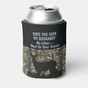 Lustiges Rotwild-Jagd-Ehemann-Bier cooler Dosenkühler