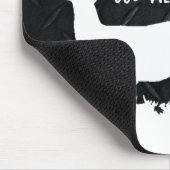 Lustiges Rotwild-Jagd-Mann-Hobby draußen Mousepad (Ecke)