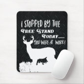 Lustiges Rotwild-Jagd-Mann-Hobby draußen Mousepad (Mit Mouse)