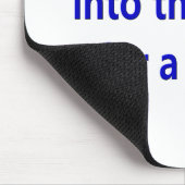 Lustiges Ruhestands-Sprichwort Mousepad (Ecke)