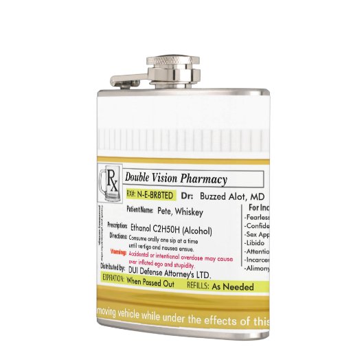 Lustiges RX Flachmann (Links)