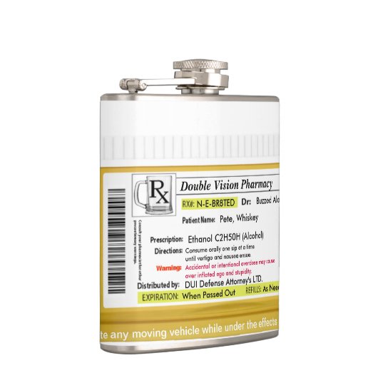 Lustiges RX Flachmann (Rechts)