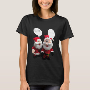 Lustiges Santa-Witz-T-Shirt T-Shirt