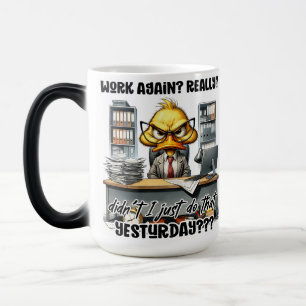 Lustiges/Sarkastisches Büro-Leben-Zitat Wrap Farb- Verwandlungstasse