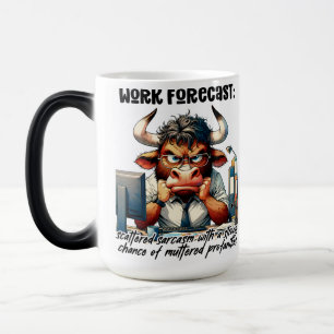 Lustiges/Sarkastisches Büro-Leben-Zitat Wrap Verwandlungstasse