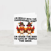 Lustiges sarkastisches Novelty-T-Shirt, ich habe d Karte (Vorderseite)