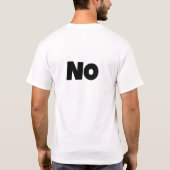 Lustiges sarkastisches T-Shirt (Rückseite)