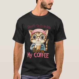 lustiges sarkastisches Tier ironisches Design Katz T-Shirt