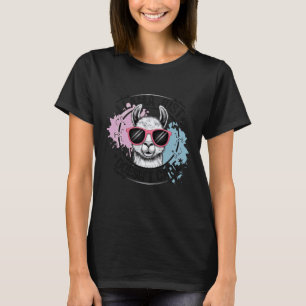 lustiges sarkastisches Tier ironisches Lama Alpaka T-Shirt