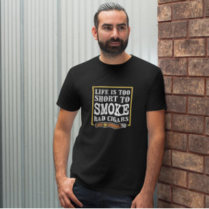 Lustiges sarkastisches Zigarren-Zitat T-Shirt