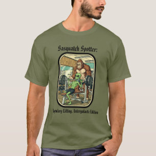 Lustiges Sasquatch-Bigfoot-Gym-T-Shirt T-Shirt