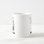 Lustiges sauberes Haus - fertigen Sie besonders an Kaffeetasse (Mittel)