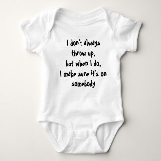 Lustiges Säuglings-Shirt Baby Strampler