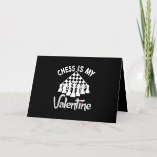 Lustiges Schach ist mein Valentinscoach-Spieler-Fa Karte