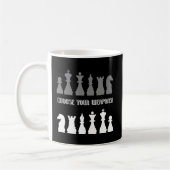 lustiges Schach Kaffeetasse (Links)