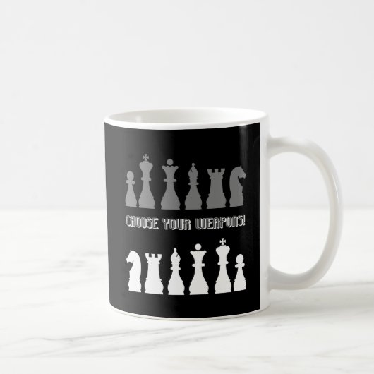 lustiges Schach Kaffeetasse (Rechts)