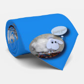 Lustiges Schaf-Jahr-chinesische Krawatte (Gerollt)