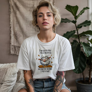 Lustiges Schaf Sarkasmus T-Shirt