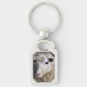 Lustiges Schaf Schlüsselanhänger