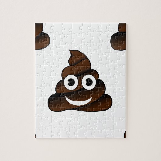 lustiges Scheiß-Emoji Puzzle (Vertikal)