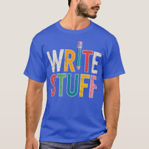 Lustiges Schreibzeug Schreiber Au Studenten Gesche T-Shirt
