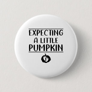 Lustiges Schwangerschafts-Thanksgiving-Grafik-T-Sh Button
