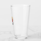 Lustiges Schwarzes Katze Ew Leute Retro Sonnenunte Glas (Links)