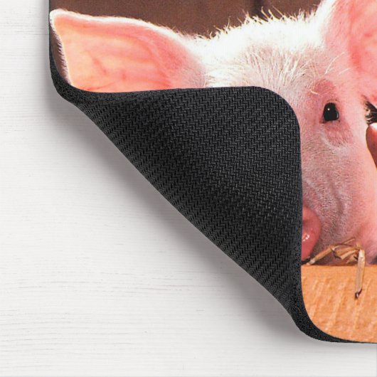 Lustiges Schwein Memes mit lustigen Mousepad (Ecke)