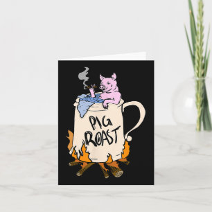 Lustiges Schwein Spit Roast Bbq Party Grill Meiste Karte