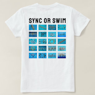 Lustiges Schwimmen T-Shirt