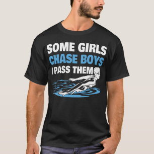 Lustiges Schwimmgeschenk für Mädchen Frauen Schwim T-Shirt