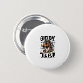Lustiges Schwindel erregendes Fup-Pferd Vintage-St Button (Vorne & Hinten)