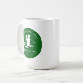 Lustiges Schwingen in meinen Fünfzigern Moderner G Kaffeetasse (Vorderseite Links)