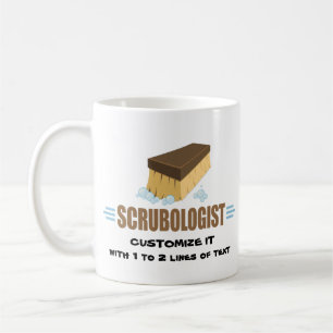 Lustiges Scrubologist Kaffeetasse