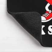 Lustiges Sechs Sieben 67 Meme Valentinstag Männer  Mousepad (Ecke)