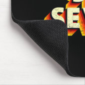Lustiges Sechs Sieben 6 7 Meme Design  Mousepad (Ecke)