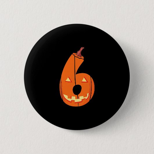 Lustiges Sechs Sieben 6 7 Meme Design Paare Hallow Button (Vorderseite)