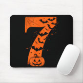 Lustiges Sechs Sieben 6 7 Meme Design Paare Hallow Mousepad (Mit Mouse)