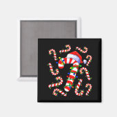 Lustiges Sechs Sieben 6 7 Meme Design Paare Weihna Magnet (Vorderseite/Rückseite)